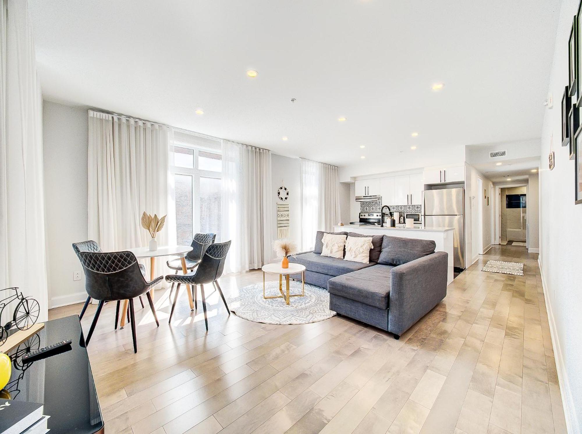 Glamorous 2-Bedroom Condo In Downtown Montreal 206 Montréal Exterior foto